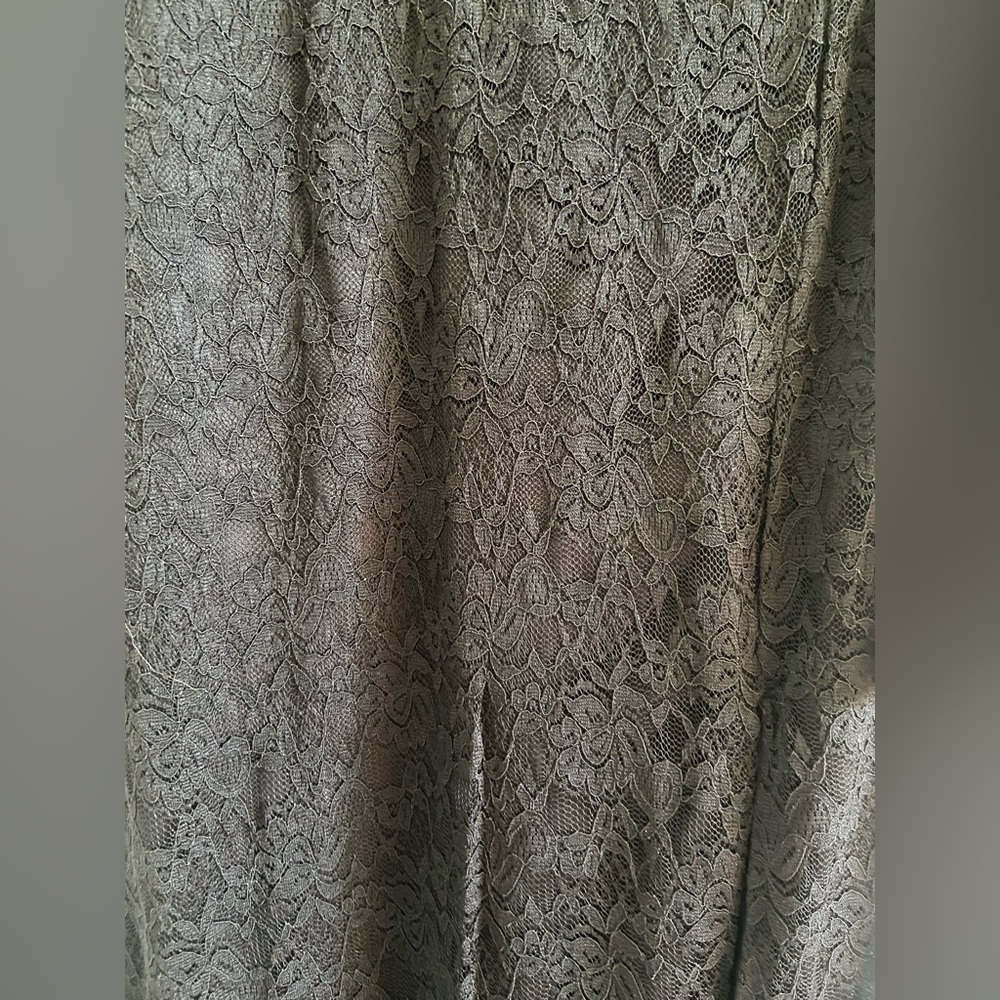 NWT Lulu’s Sensationally Poised Black Lace Long Sleeve Maxi Dress - Picture 7 of 10